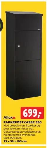 jem & fix PAKKEPOSTKASSE 550 tilbud