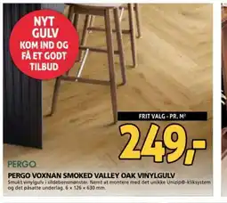 XL-BYG Pergo voxnan smoked valley oak vinylgulv tilbud