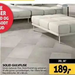 XL-BYG Solid gulvflise tilbud
