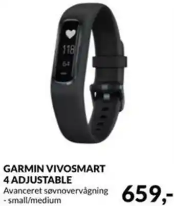 Wupti Garmin Vivosmart 4 Adjustable tilbud