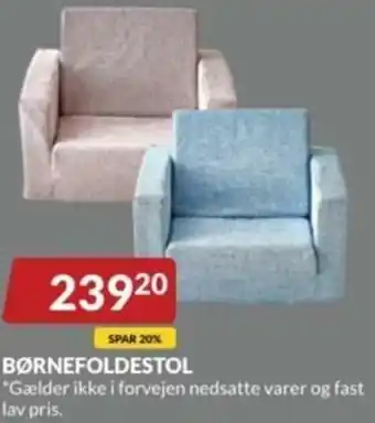 Børnefoldestol