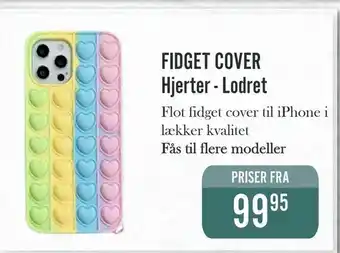 LabTech Data Fidget cover hjerter - lodret tilbud