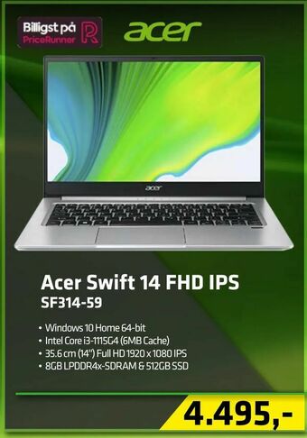 Acer Swift 14 fhd ips