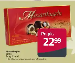 Fleggaard Mozartkugler tilbud