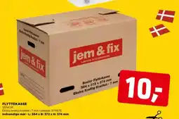 jem & fix Flyttekasse tilbud
