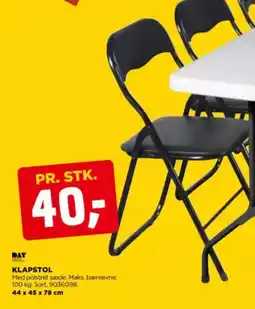 jem & fix Klapstol tilbud