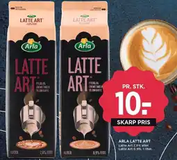 MENY ARLA LATTE ART tilbud