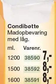 Condibøtte