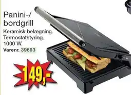 Harald Nyborg Panini-/bordgrill tilbud
