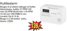 Kuliltealarm