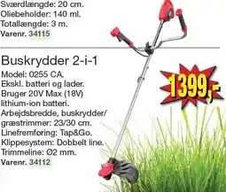 Harald Nyborg Buskrydder 2-i-1 tilbud