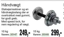 Harald Nyborg Håndvægt tilbud