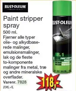 Harald Nyborg Paint stripper spray tilbud