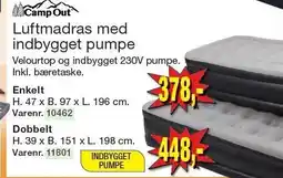 Harald Nyborg Luftmadras med indbygget pumpe tilbud