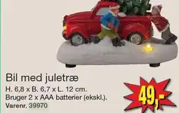 Harald Nyborg Bil med juletræ tilbud