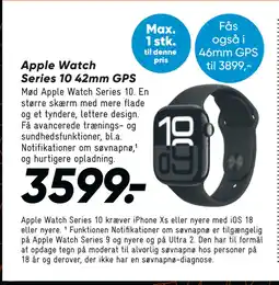 Bilka Apple Watch Series 10 42mm GPS tilbud