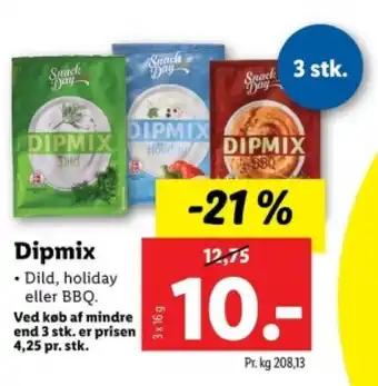 Lidl Dipmix tilbud