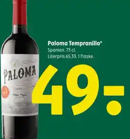 PALOMA Tempranillo