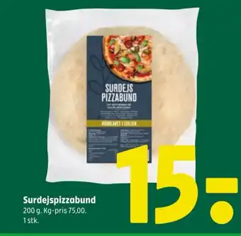 Coop 365 Surdejspizzabund tilbud