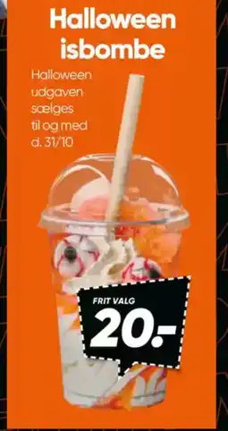 Bilka Halloween isbombe tilbud