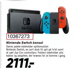 Bilka NINTENDO Switch konsol tilbud