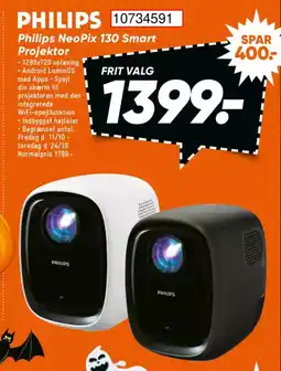 Bilka PHILIPS NeoPix 130 Smart Projektor tilbud