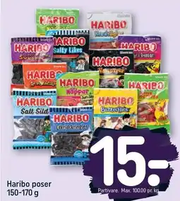 REMA 1000 Haribo poser tilbud