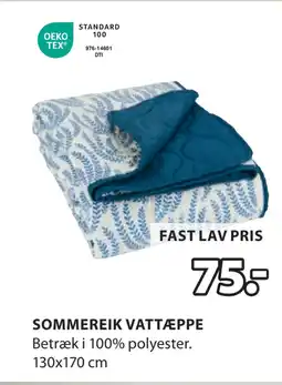 JYSK SOMMEREIK VATTÆPPE tilbud