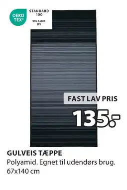 JYSK GULVEIS TÆPPE tilbud