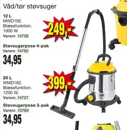Harald Nyborg Våd/tør støvsuger tilbud