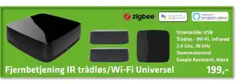 LabTech Data Fjernbetjening IR trådløs/Wi-Fi Universel tilbud