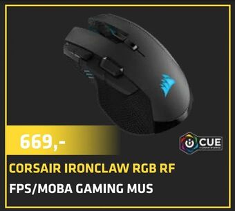 LabTech Data Corsair ironclaw rgb rf tilbud