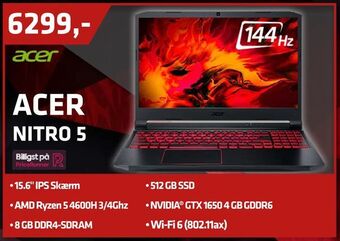 LabTech Data Acer nitro 5 tilbud