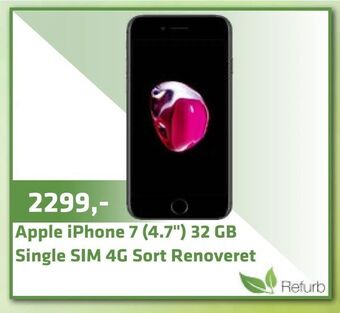 Apple iPhone 7 (4,7") 32 GB