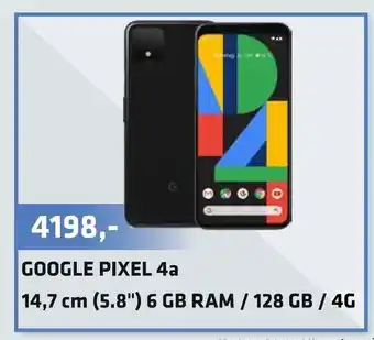 LabTech Data GOOGLE PIXEL 4a tilbud