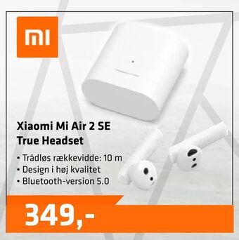Xiaomi Mi Air 2 SE True Headset