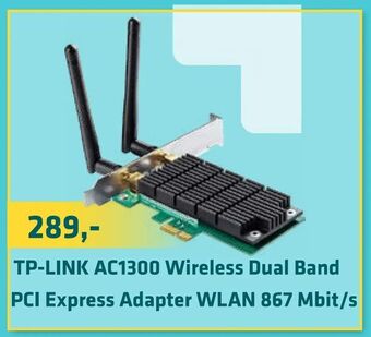 TP-LINK AC1300 Wireless Dual Band PCI Express Adapter WLAN 867 Mbit/s