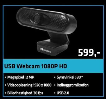 USB Webcam 1080P HD