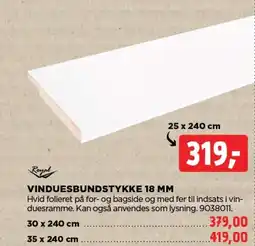 jem & fix Vinduesbundstykke tilbud