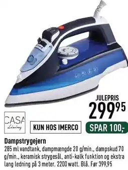 Imerco Dampstrygejern tilbud
