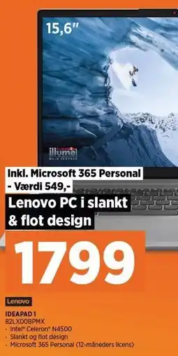 Power IDEAPAD 1 tilbud