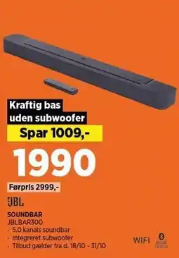 Power SOUNDBAR tilbud