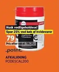 Power AFKALKNING tilbud