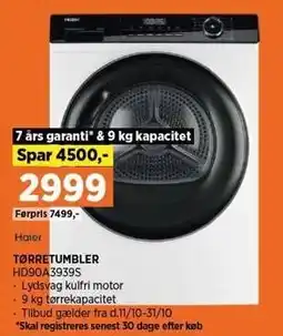 Power TØRRETUMBLER tilbud