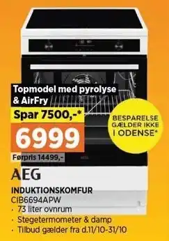 Power INDUKTIONSKOMFUR tilbud
