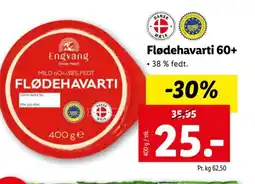 Lidl Flødehavarti 60+ tilbud