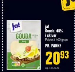 Poetzsch Padborg Ja! Gouda, 48% i skiver tilbud
