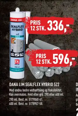 Johannes Fog DANA LIM SEALFLEX HYBRID 522 tilbud