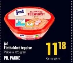 Poetzsch Padborg Ja! Finthakket tepølse tilbud