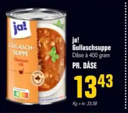 Poetzsch Padborg Ja! Gullaschsuppe tilbud